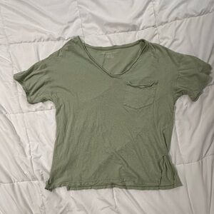 American Eagle Lightly Distressed Loose Fit T-Shirt